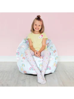 Rucomfy Rainbow Sky Classic Bean Bag -Rust-Oleum || d-c-fix || Harris Sales RDDKQ SQ3 0000000029 MULTI SLd1