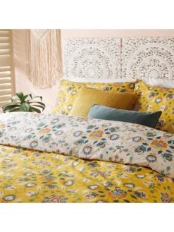 Furn Folk Flora Duvet Cover Set - Ochre 7 Furn Folk Flora Duvet Cover Set - Ochre -Rust-Oleum || d-c-fix || Harris Sales RG9AW SQ3 0000001323 OCHRE SLd