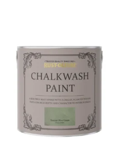 Rust-Oleum Chalkwash Paint Tuscan Olive Green 2.5l