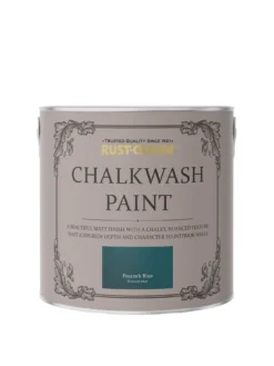 Rust-Oleum Chalkwash Paint Peacock Blue 2.5l