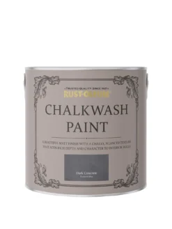 Rust-Oleum Chalkwash Paint Dark Concrete 2.5l