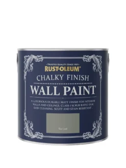 Rust-Oleum Chalky Finish Wall Paint In Tea Leaf – 2.5-litre Tin