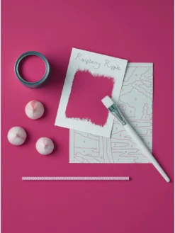 Rust-Oleum Chalky Wall Paint Raspberry Ripple 2.5l -Rust-Oleum || d-c-fix || Harris Sales RM79W SQ4 0000015729 RASPBERRY RIPPLE SLd1