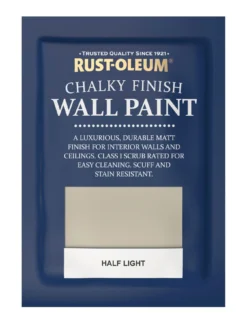 Rust-Oleum Chalky Finish Wall Paint In Half Light – 2.5-litre Tin -Rust-Oleum || d-c-fix || Harris Sales RM7AU SQ5 0000015722 HALF LIGHT SLd2