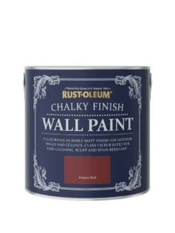 Rust-Oleum Chalky Wall Paint Empire Red 2.5l