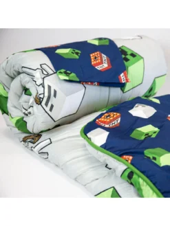 Minecraft Coverless Quilt 10.5 Tog - Multi -Rust-Oleum || d-c-fix || Harris Sales RMREM SQ4 0000000029 MULTI SLd1