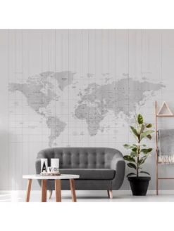 Art For The Home World Map Wall Mural