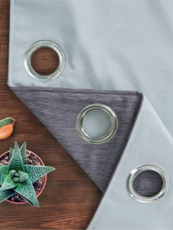 Very Home Canterbury Chenille Lined Eyelet Curtains -Rust-Oleum || d-c-fix || Harris Sales RQGYF SQ3 0000000005 GREY SLd1