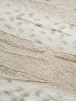 Very Home Snow Leopard Cuddly Fleece Duvet Cover Set -Rust-Oleum || d-c-fix || Harris Sales RRKTX SQ4 0000000003 NATURAL SLd1