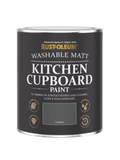 Rust-Oleum Kitchen Cupboard Paint In Graphite – 750 Ml Tin