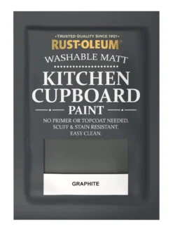 Rust-Oleum Kitchen Cupboard Paint In Graphite – 750 Ml Tin -Rust-Oleum || d-c-fix || Harris Sales RRMRA SQ5 0000000527 GRAPHITE SLd2