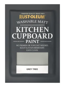 Rust-Oleum Kitchen Cupboard Paint - Grey Tree -Rust-Oleum || d-c-fix || Harris Sales RRMRD SQ5 0000015705 GREY TREE SLd2
