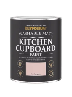 Rust-Oleum Kitchen Cupboard Paint In Pink Champagne – 750 Ml Tin