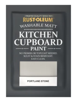 Rust-Oleum Kitchen Cupboard Paint In Portland Stone – 750 Ml Tin -Rust-Oleum || d-c-fix || Harris Sales RRMVR SQ5 0000015393 PORTLAND STONE SLd2