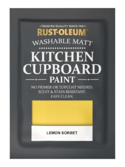 Rust-Oleum Kitchen Cupboard Paint In Lemon Sorbet – 750 Ml Tin -Rust-Oleum || d-c-fix || Harris Sales RRMW4 SQ5 0000015709 LEMON SORBET SLd2