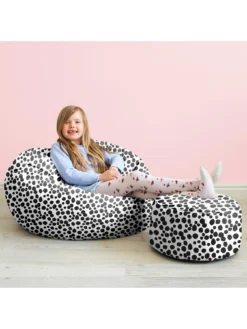 Rucomfy Dalmatian Spot Mini Slouch Beanbag -Rust-Oleum || d-c-fix || Harris Sales RRVLU SQ5 0000000029 MULTI SLd3
