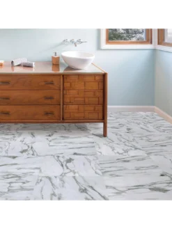 Floor Pops Pack Of 10 Opaline Peel & Stick Floor Tiles -Rust-Oleum || d-c-fix || Harris Sales RUAHC SQ4 0000000088 NO COLOR SLd2