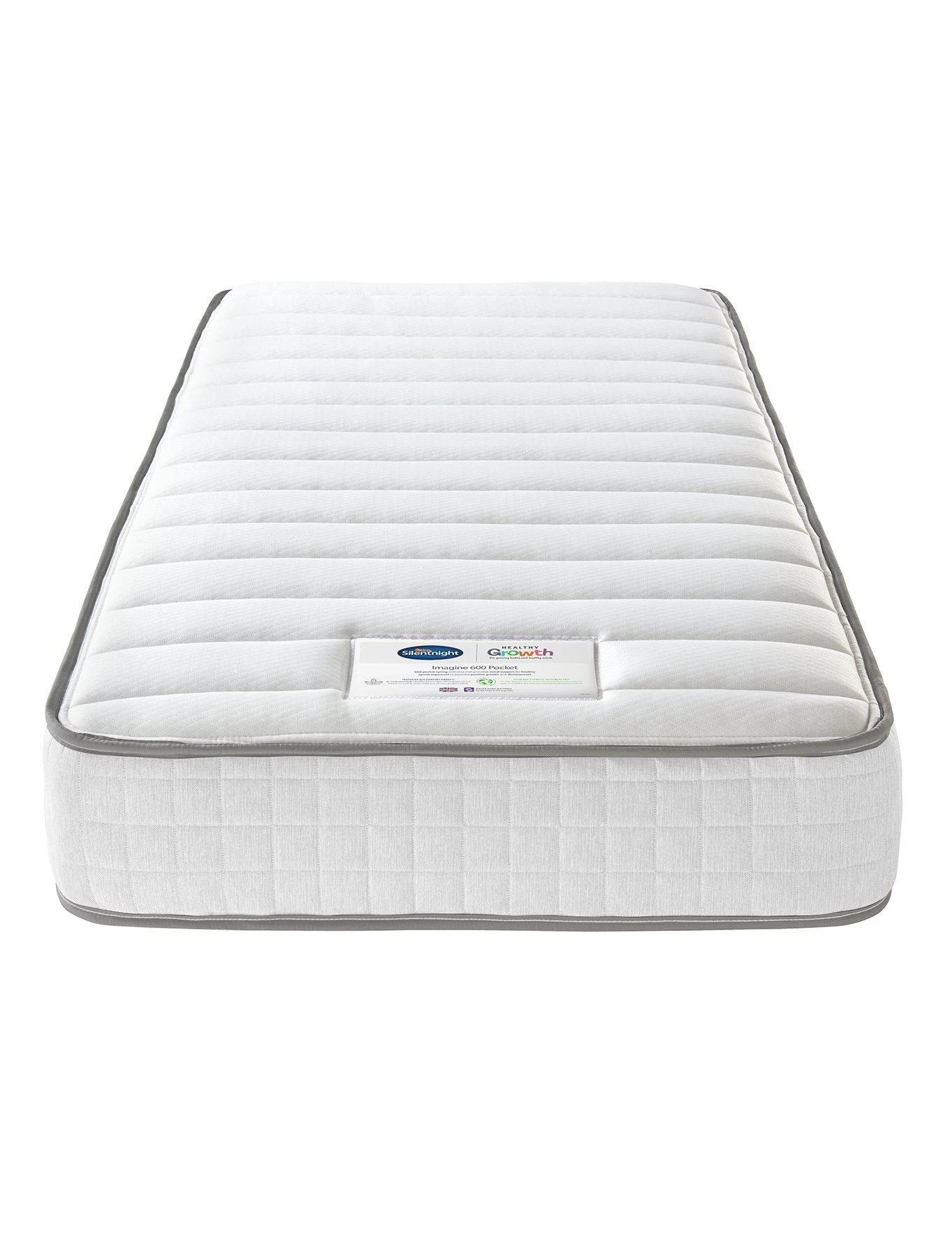 Silentnight Kids 600 Pocket Maxi Store Bright Velvet Divan Bed Set, Headboard Included 5 Silentnight Kids 600 Pocket Maxi Store Bright Velvet Divan Bed Set, Headboard Included - Image 5