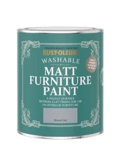 Rust-Oleum Matt Finish 750 Ml Furniture Paint – Mineral Grey