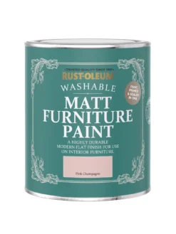 Rust-Oleum Matt Finish 750 Ml Furniture Paint – Pink Champagne
