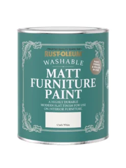 Rust-Oleum Matt Furniture Paint Chalk White 750ml