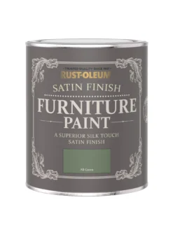 Rust-Oleum Satin Finish Washable Furniture Paint In All Green – 750 Ml Tin 