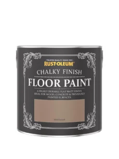 Rust-Oleum Chalky Finish Floor Paint In Salted Caramel - 2.5-Litre Tin