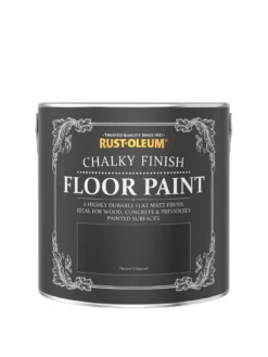 Rust-Oleum Chalky Floor Paint Natural Charcoal 2.5l