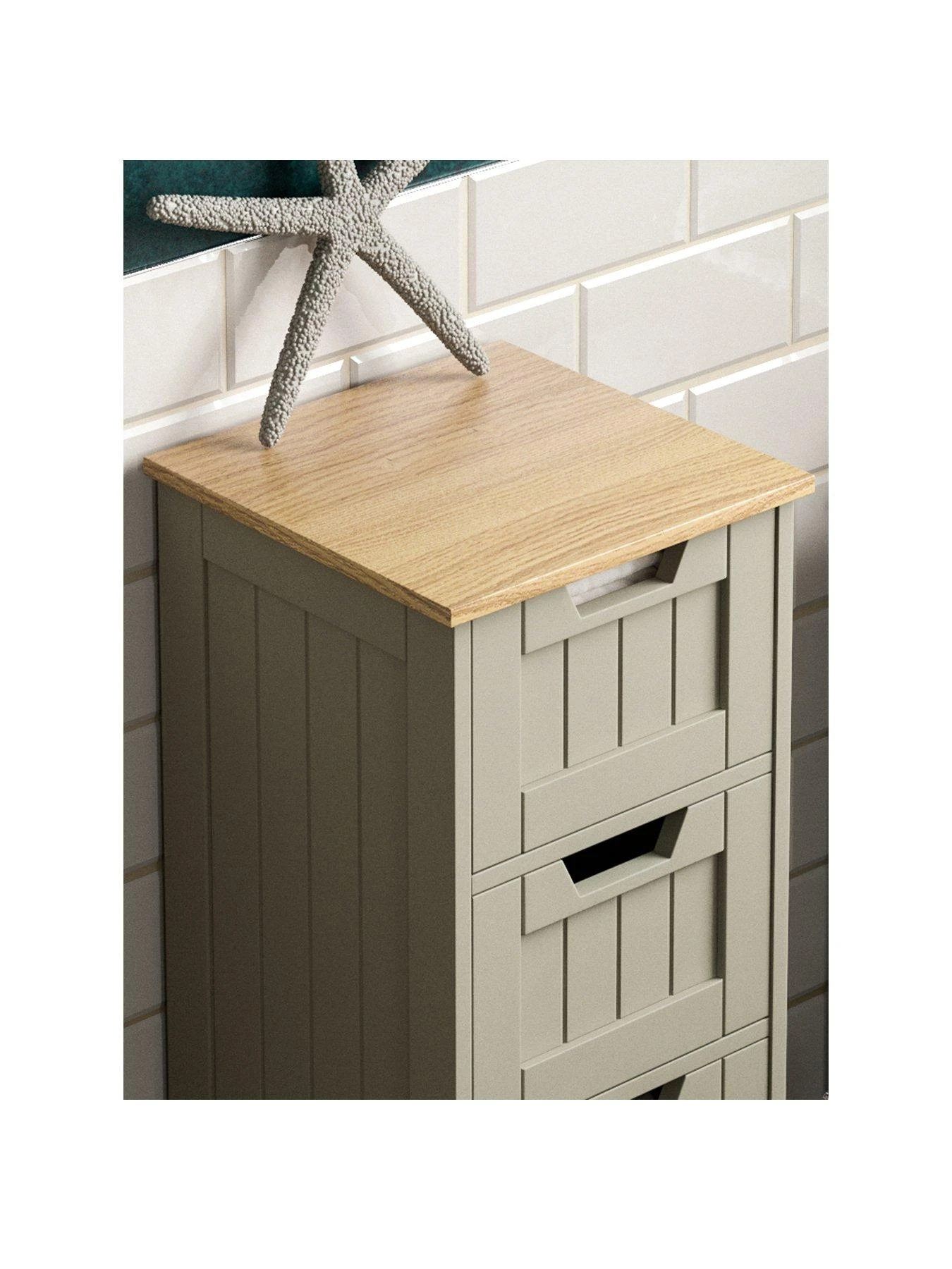 Bath Vida Priano 4 Drawer Freestanding Unit 3 Bath Vida Priano 4 Drawer Freestanding Unit - Image 3