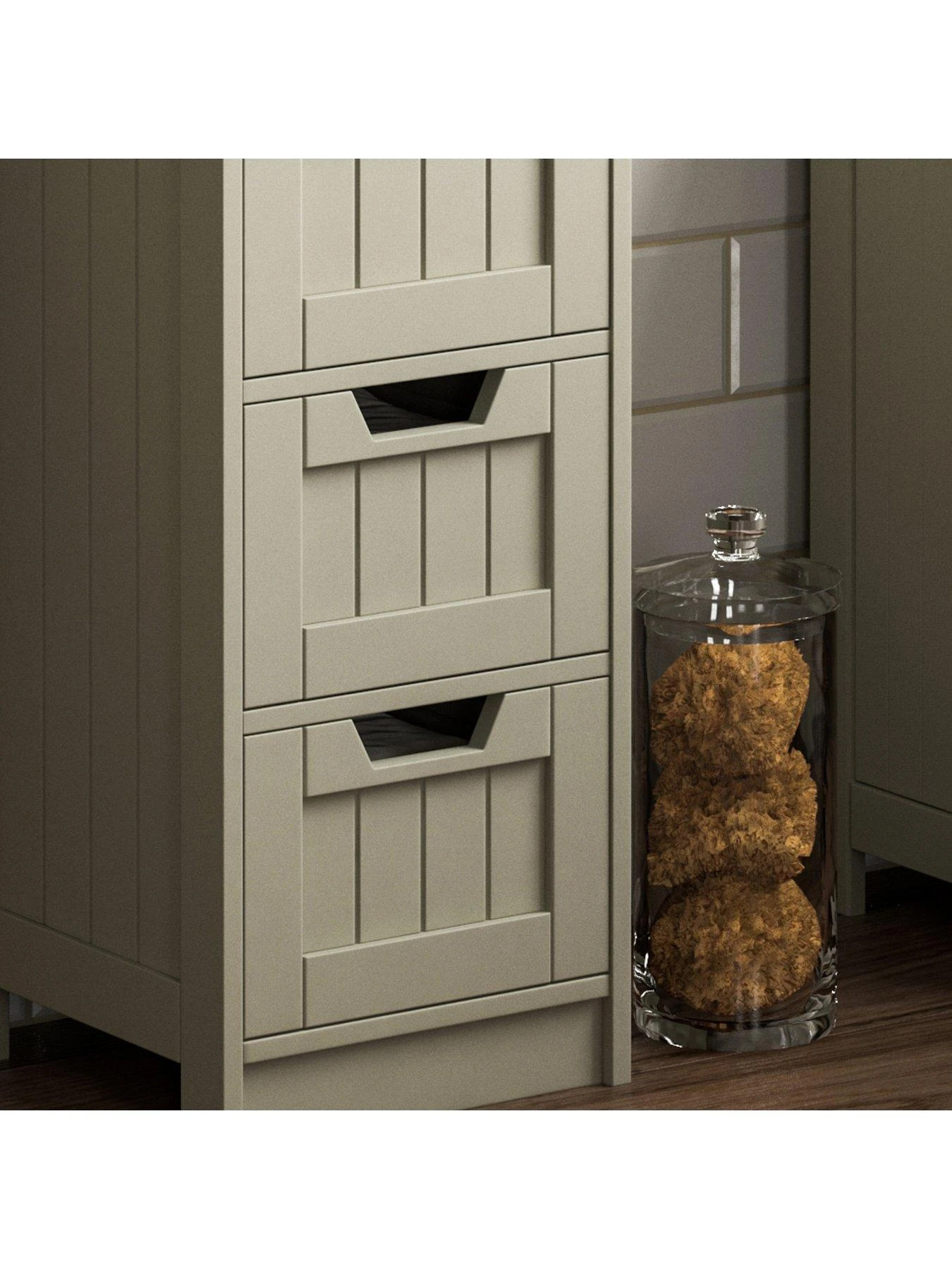 Bath Vida Priano 4 Drawer Freestanding Unit 4 Bath Vida Priano 4 Drawer Freestanding Unit - Image 4