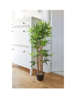 Faux D??cor By Smart Garden Products Artificial Bamboo Plant In Pot