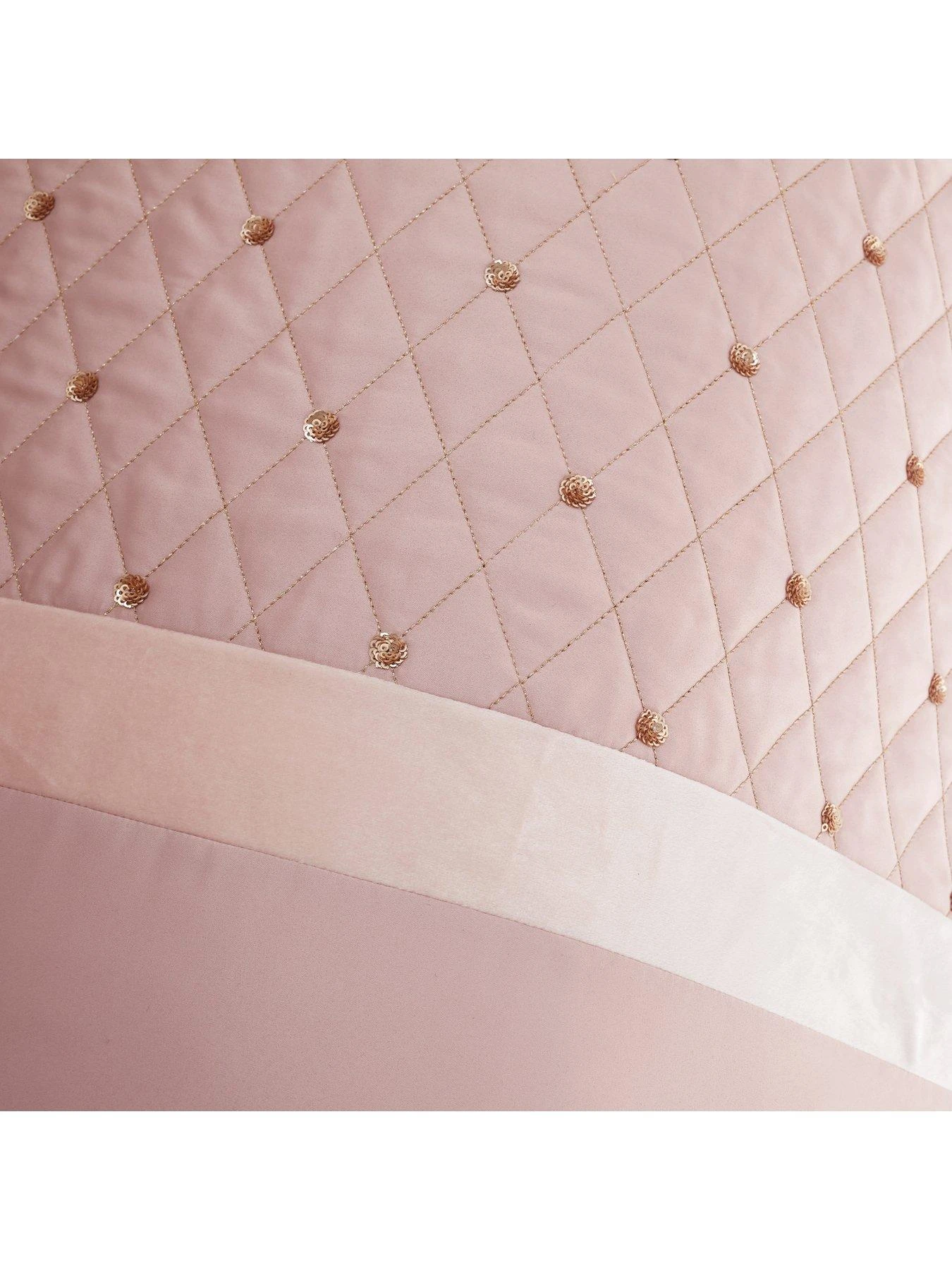 Catherine Lansfield Sequin Cluster Eyelet Lined Curtains 66x90 4 Catherine Lansfield Sequin Cluster Eyelet Lined Curtains 66x90 - Image 4