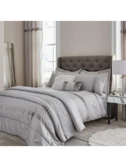 Catherine Lansfield Sequin Cluster Eyelet Lined Curtains 66x72