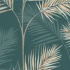 Fine Décor Fine Decor South Beach Palm Leaf Emerald Wallpaper