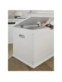 Great Little Trading Co. Small Classic Toy Box, White -Rust-Oleum || d-c-fix || Harris Sales TL3X3 SQ3 0000000013 WHITE SLa