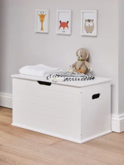 Great Little Trading Co. Small Classic Toy Box, White -Rust-Oleum || d-c-fix || Harris Sales TL3X3 SQ5 0000000013 WHITE SLd1