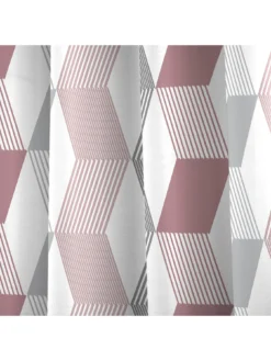 Fusion Magna Eyelet Lined Curtains -Rust-Oleum || d-c-fix || Harris Sales TLMCV SQ4 0000000591 BLUSH SLd2