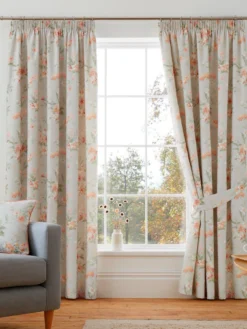 Fusion Jeannie Pencil Pleat Lined Curtains