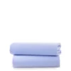 Clair De Lune Pack Of 2 Fitted Cot Bed Sheets - Blue