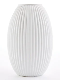 Very Home Fine Ribbed Vase -Rust-Oleum || d-c-fix || Harris Sales TNDYK SQ3 0000000013 WHITE SLd1