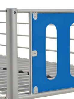 Very Home Cyber Metal Bunk Bed (can Be Split Into 2 beds) With Mattress Options (Buy & SAVE!) -Rust-Oleum || d-c-fix || Harris Sales TQ181 SQ6 0000000020 BLUE SLd2