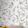 Superfresco Easy Nature Trail White Mica Wallpaper