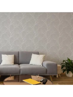 Fresco Winter Tree Wallpaper -Rust-Oleum || d-c-fix || Harris Sales TQV4F SQ5 0000000005 GREY RSr