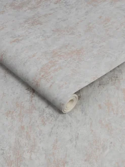 Sublime  Distressed Texture Grey Rose Gold Wallpaper -Rust-Oleum || d-c-fix || Harris Sales TQV4M SQ3 0000000005 GREY SLd