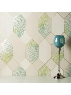 Fine D??cor Miami Tropical Geo Natural/green -Rust-Oleum || d-c-fix || Harris Sales TRXT7 SQ3 0000006182 NATURAL GREEN SLd1