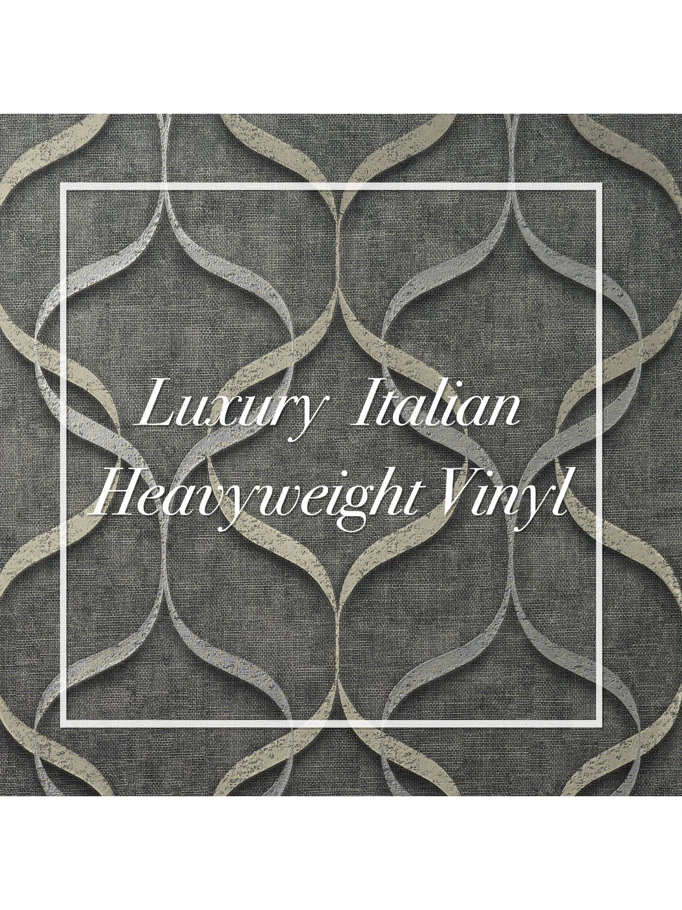 Fine D??cor Milano Wave Wallpaper - Charcoal 3 Fine D??cor Milano Wave Wallpaper - Charcoal - Image 3