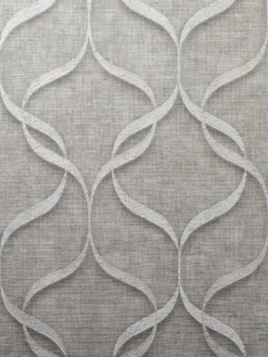 Fine Décor Milano Wave Wallpaper - Grey