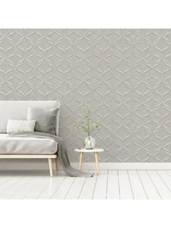 Fine Décor Milano Wave Wallpaper - Grey 9 Fine Décor Milano Wave Wallpaper - Grey -Rust-Oleum || d-c-fix || Harris Sales TRY4Q SQ5 0000000005 GREY RSr