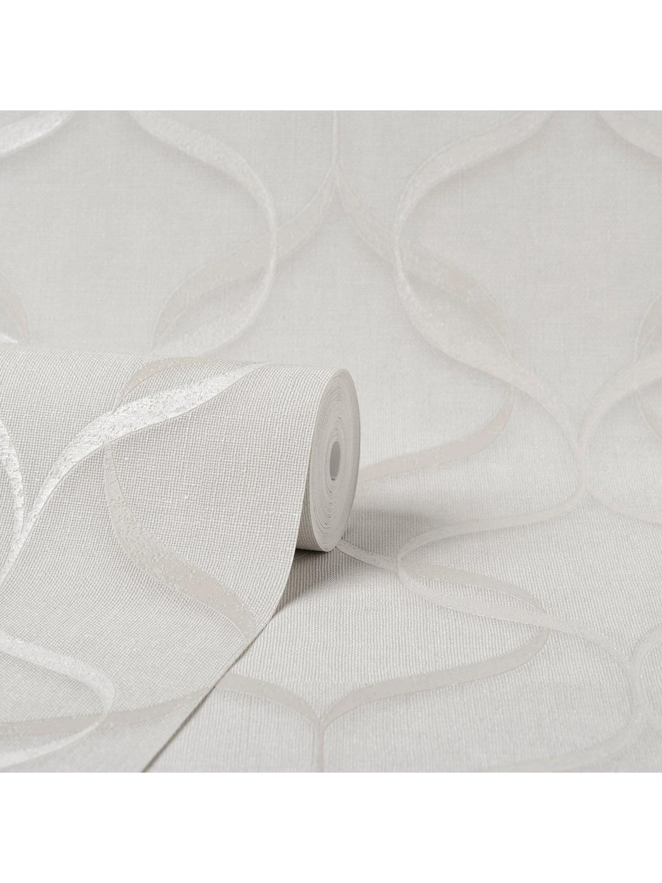 Fine Décor Milano Wave Wallpaper - Off-White 2 Fine Décor Milano Wave Wallpaper - Off-White - Image 2
