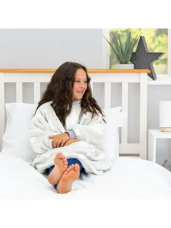 Rest Easy Sleep Better Hugzee Medium Wearable Fleece Hoodie – Grey Star -Rust-Oleum || d-c-fix || Harris Sales TXN4T SQ5 0000000005 GREY SLd3